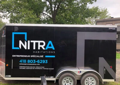 Remorque pour Nitra Habitations