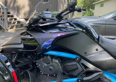Wrap fini mat sur un Spyder